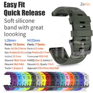 26MM 22MM Quick Release Watch Strap for Garmin Fenix 7X 7 Pro 6X Solar 6 5X Plus 5 3 HR Approach S70