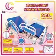 CTF Hospital Bed Electrical ICU Bed + Mattress ( Katil Elektrik ICU )