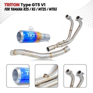 Honda cbr 250rr full system racing exhaust