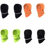 Hi Visibility Reflective Winter Thermal Mask Ski Motorcycle Full Face Mask Windproof Adjustable Face