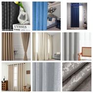 【Jualan Runtuhan Stok Kosong】|Langsir Blackout(Hook & Eyelet) |Tinggi 220cm/260cm|Pelbagai Warna | L