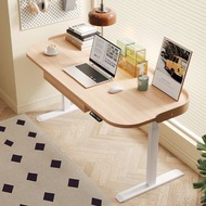 Carpenter - 實木電動升降辦公枱智慧升降書枱臥室客廳工作台辦公學習電腦枱100CM（不含椅）