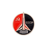 CCCP เคลือบ Pin Custom Cold War Badge USSR เข็มกลัดสำหรับกระเป๋า Lapel Pin Buckle Vintage เครื่องประ