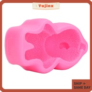 YUJINX 2pcs Fondant Form,  Design Non-Stick Surface Silicone Form, Versatile Easy Demold Chocolate F