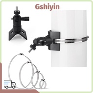 GSHIYMY Camera Pole Mount Bracket, Adjustable Plastic Security Camera Holder, Rust Resistant Univers