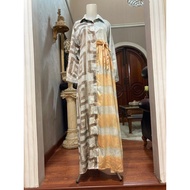 MS // GAMIS KANCING MAWARA DIAN PELANGI KATUN TIEDYE BUSUI - DRESS PESTA KONDANGAN MEWAH TERBARU - G