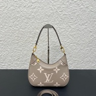 99新芯片款LV路易威登 Boulogne老花大象灰牛角包