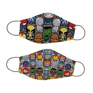 Masker duckbill kain filter lucu anak dan dewasa - superhero type 8 - Anak