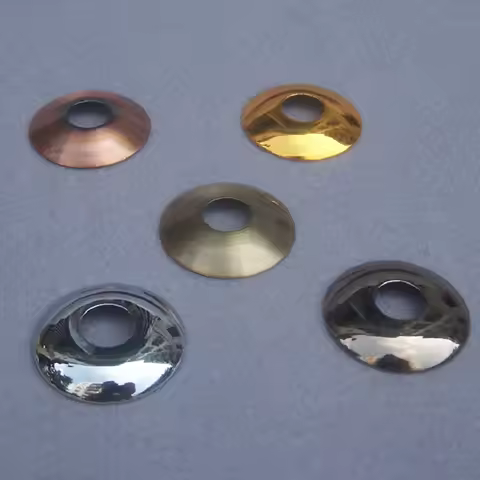 10pieces/lot 30x4.5mm 40x5.5mm 50x6.5mm 60x7.5mm Metal cap arc cover Plating cap plated flying sauce