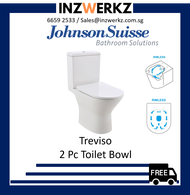 Johnson Suisse Treviso Close-coupled Toilet Bowl