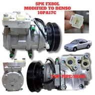 HF ❄RECON❄ COMPRESSOR LANCER CS-(1996-2000) WIRA(1993-2009)►MODIFIED ENGINE 5PK FX80L MODIFIED TO DE