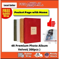 Photo Album Handwriting Memo 4R 200/300pcs, Album Gambar 4R (Ready Stock)