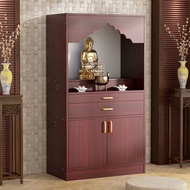 ❖Home Buddha Cabinet Shrine, Taiwanese Merchant Home Guanyin, Taiwanese Merchant Wealth God, Taiwane