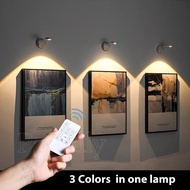 Spotlight USB Rechargeable Proxy Sensor Wireless Wall Light Corridor Living Room Bedroom Display Lig