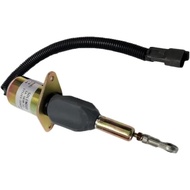 12V Fuel Shut Off Solenoid Valve SA-5030-12 1752ES-12A2U11 For Cummins 6CT 8.3L Engine Komatsu PC300