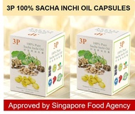 3P Medical Sacha Inchi Oil Capsules (1 box 60 Capsules) reduce cholesterol