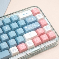 135Keys XDA Profiles Castle in the Sky Keycaps PBT Dye-Sublimation For RK61 RK71 61/71/84/108 Keys M