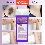 Hair Removal Wax Cartridge Wax Roller, Easy to Clean & Painless, Depilatory for Calf,Thigh,Armpit