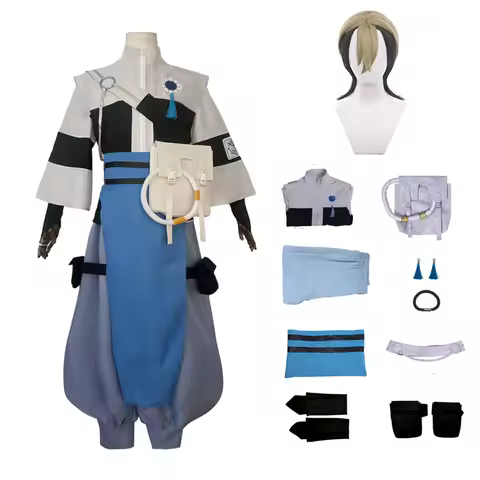 Anime Gachiakuta Zanka Cosplay Costume Wigs Full Sets Halloween Party Outfis for Men Women Size XS-3