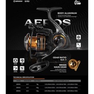 Reel iroly aeros 2000/3000 hg