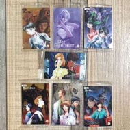 EVA 新世紀福音戰士 EVANGELION 綾波麗 明日香 碇真嗣 森永製果 朱古力威化餅膠咭 C set 共7款