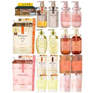 INSTOCK Japan Vicrea &honey Hair Shampoo Treatment And Honey Refill Packs