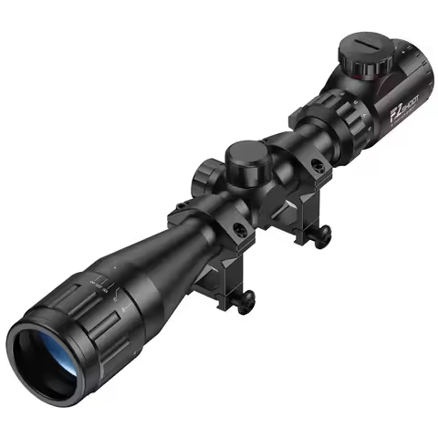 3-9x40 AO Rifle Scope Dual Illuminated Reticle 22 Scope Hunting 1 Inch Tube Long Range SFP Riflescop