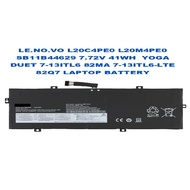 LE.NO.VO L20C4PE0 L20M4PE0 SB11B44629 7.72V 41WH  YOGA DUET 7-13ITL6 82MA 7-13ITL6-LTE 82Q7 LAPTOP B
