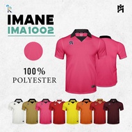 เสื้อกีฬาคอปกแนววินเทจ IMANE รุุ่น IMA1002 (ไอมาเน่) ชุดที่ 1 แท้100%