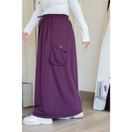 Hijacket Skirt Ezzenta rok wanita kasual bawahan wanita muslimah celana rok wanita
