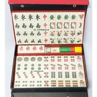 3player Mahjong Full White/Creamy-White Set Mahjong (All White and Beige)