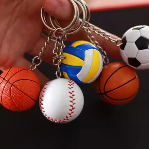Holder Volleyball Gifts For Players Keyring Keychain Creative Volleyball Keychain Sport Key Chain Ca