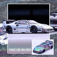 North Exhibition Limited HEC INNO 1: 64 LBWK Ferrari F40 Chrome Plated Unopened Out of Print Model