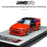 INNO64 1/64 Toyota AE86 Trueno Pandem Rocket Bunny E. Prime Racing