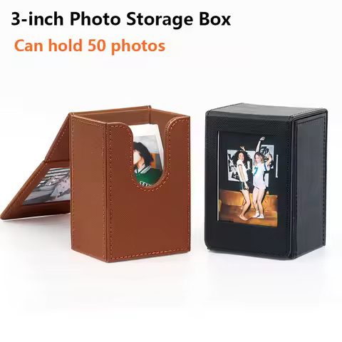 3 Inch Photo Storage Box Mini Film Frame For Fujifilm Instax Mini Liplay 40 Evo 12 11 9 90 Instax Fi