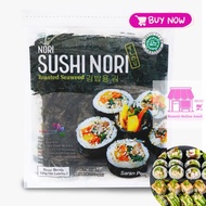 Sushi Nori Javafood Roaste seaweed 50 Sheets Halal