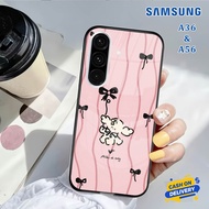 Softcase Glass Kaca SAMSUNG A36 & SAMSUNG A56 - Case Handphone SAMSUNG A36 & SAMSUNG A56 [T134]