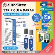 AUTOCHECK Strip Pengecekan / Strip AUTOCHECK Gula Isi 25 Strip