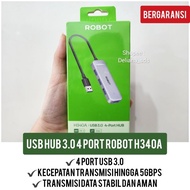 USB Hub 3.0 4 Port Robot H340A Official 1 Year Warranty Usb Hub 4 Port Robot Usb Hub 4 Port 3.0 Robo
