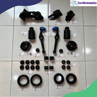 33 ITEM COMPLETE SET FOR PERODUA KANCIL 660/850-ENGINE MOUNTING/LOWER ARM/CROSSMEMBER BUSH/ABSORBER MOUNTING/COIL SPRING