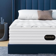 Tilam Berganda 4FT6, Tilam Berpoket Poket 11 Inci 7 Zon dengan Buih Memori dan Fabrik Berkait Lembut