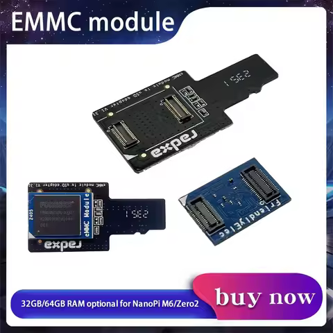 FriendlyELEC EMMC Module 32GB / 64GB for NanoPi M6 / Nanopi Zero2 / NanoPi R3S