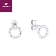 HABIB 375/9K White Gold Earrings XXE12995-W