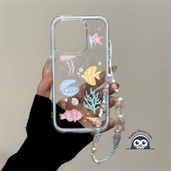 Cute Ocean Casing For Redmi 14C 14R K80 K70 K70E K50 Pro Ultra A4 A3 Turbo 4 Pro 3 Note 10 Pro 5G 4G