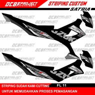STRIPING/STIKER BELANG R150/SATRIA FU CUSTOM MOTIF GP FACELIFT ORIGINAL SAYF S