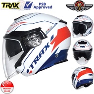 TRAX Helmet TG-263 Gloss White G3 (PSB Approved)