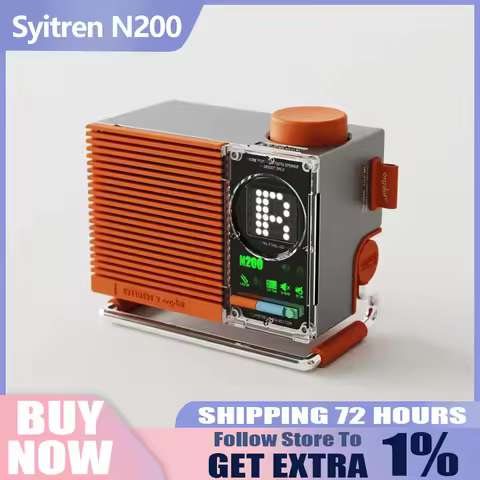 Syitren N200 Mini Desktop Bluetooth Speaker Custom Wireless Speaker Portable Computer Gaming HiFi St