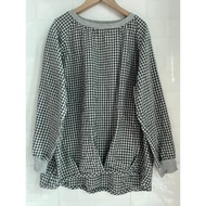 (2Hand Japanese) Branded shirt size L chest 128