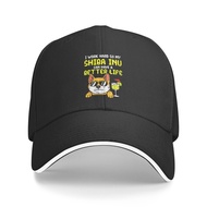 Shiba Inu Good Life Funny Akita Inu Dog High Quality Fashion Baseball Cap