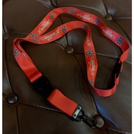 West Coast Choppers Neck Strap Imported Product 1 (West Motorcycle CO. Lanyard black & Red)